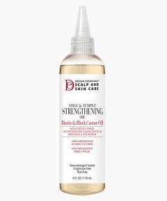 Design Essentials Natural Edge And Temple Strengthening Oil With Biotin And Black Castor Oil