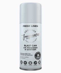 Blast Can Air Freshener And Sanitiser Fresh Linen