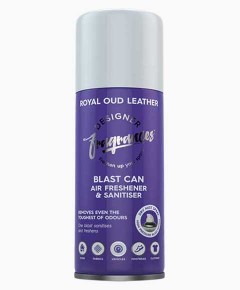 Blast Can Air Freshener And Sanitiser Royal Oud Leather