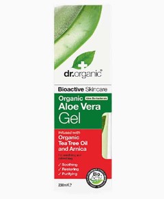 Bioactive Skincare Organic Aloe Vera Gel With Tea Tree And Arnica