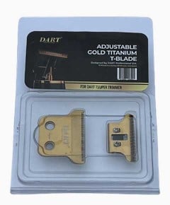 Dart Adjustable Gold Titanium T Blade