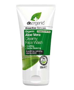 Bioactive Skincare Organic Aloe Vera Creamy Face Wash