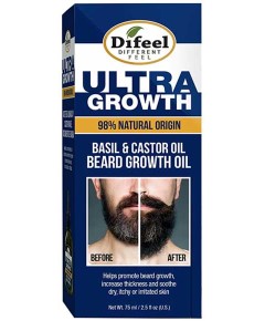 Difeel Ultra Growth Basil And Castor Beard Growth Oil