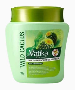 Vatika Naturals Wild Cactus Multivitamin Hot Oil Hair Mask