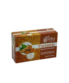 Vatika Naturals Nourish And Exfoliate Turmeric Soap