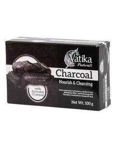 Vatika Naturals Nourish And Cleansing Charcoal Soap