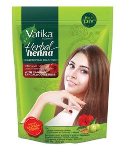 Vatika Naturals Herbal Henna Conditioning Treatment With Sandalwood And Rose