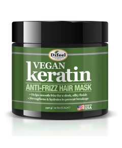 Difeel Vegan Keratin Anti Frizz Hair Mask