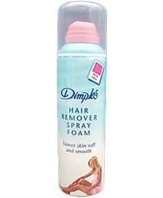 Dimples Hair Remover Spray Foam