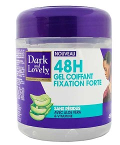 Dark And Lovely 48H Extra Hold Styling Gel With Aloe Vera