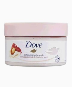 Dove Exfoliating Body Scrub Pomegranate Seeds And Shea Butter Scent