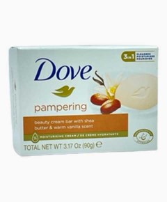 Dove Pampering Beauty Cream 3 In 1 Bar With Shea Butter And Vanilla