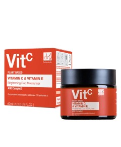 Vit C Plant Based Vitamin C And Vitamin E Brightening Duo Moisturiser