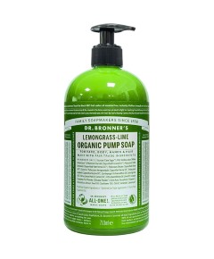 Lemongrass Lime Organic Pump Soap