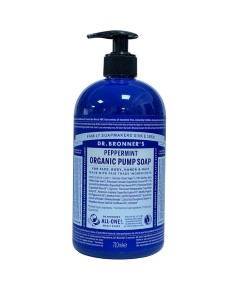 Peppermint Organic Pump Soap