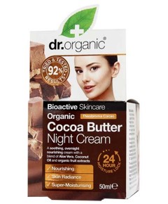 Bioactive Skincare Organic Cocoa Butter Night Cream