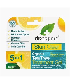Skin Clear Organic Tea Tree 5In1 Treatment Gel