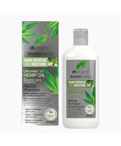 Bioactive Haircare Organic Hemp Oil Rescue Shampoo