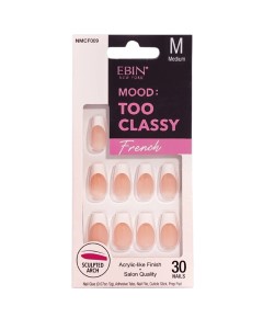 Mood Too Classy French Nails NMCF009