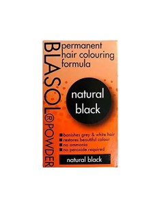 Blasol Powder Permanent Hair Coloring Natural Black