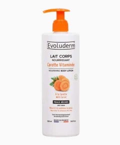 Evoluderm Nourishing Body Lotion With Carrot