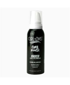 Curl And Twist Xtreme Curl Volumizing Curl Mousse