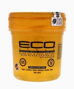 Eco Styler Gold Olive Shea Butter Black Castor And Flaxseed Gel