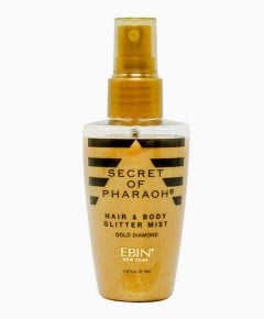 Secret Of Pharaoh Hair And Body Glitter Mist Gold Dimond