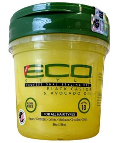 Eco Styler Black Castor And Avocado Oil Gel