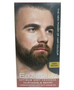 Eazicolor Mustache And Beard Color Dark Brown 3.0