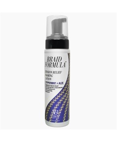 Braid Formula Tension Relief Foaming Lotion With Peppermint And Aloe
