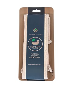 Natural Loofah Back Strap
