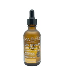 Via Natural Elixir Premium Pro Growth Oil