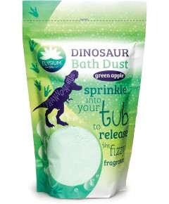 Dinosaur Bath Dust Green Apple