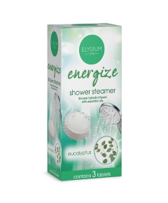 Energize Shower Steamers Tablets With Eucalyptus Essential Oil