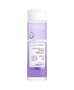 Clean Shot Smoothing Toner Peeling Glow Skin Effect