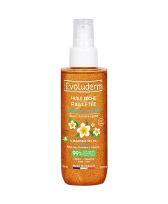 Evoluderm Monoi Shimmering Body And Hair Dry Oil