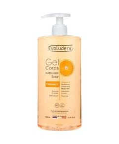 Evoluderm Vitamin C Radiance Cleansing Body Gel