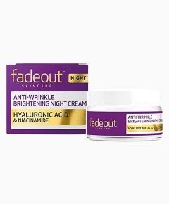 Fade Out Skincare Anti Wrinkle Brightening Night Cream