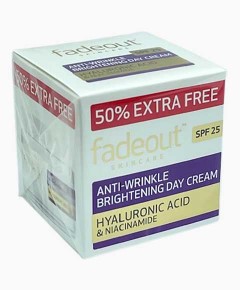 Fade Out Skincare Anti Wrinkle Brightening Day Cream SPF25