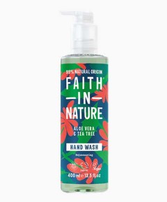 Faith In Nature Aloe Vera And Tea Tree Hand Wash