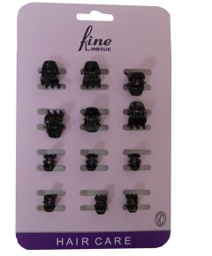 Fine Linesuk Mini Claw Clips 6202 Assorted