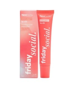 Friday Social Lip Silk Coral Peach