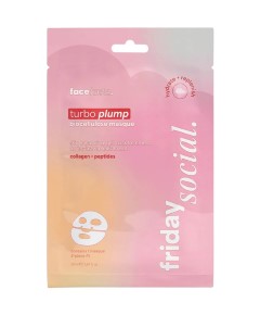 Friday Social Turbo Plump Biocellulose Masque