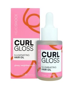 Headshock Curl Gloss Illuminating Hair Oil