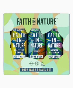 Faith In Nature Body Wash Travel Set