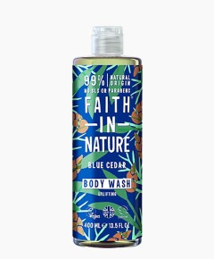 Faith In Nature Blue Cedar Uplifting Body Wash