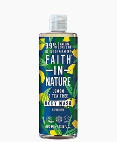 Faith In Nature Lemon And Tea Tree Refreshing Body Wash