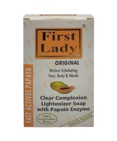 First Lady Original Fast Actives Papaya Soap