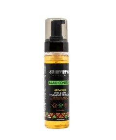 Gummy Braid Control Argan Oil Style And Shine Foaming Mousse